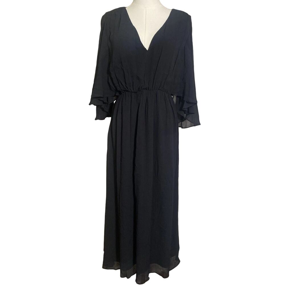 NWT Massimo Dutti Women's Black Dress Size 6 Lined